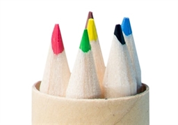 UNICEF Farveblyanter med blyantspidser