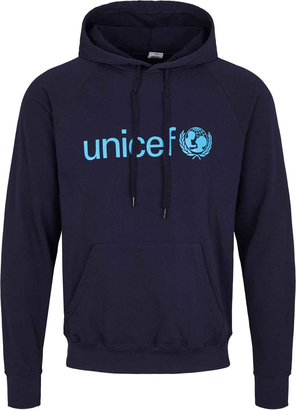 hul dis se tv Bestil en let UNICEF Hoodie i mørkeblå af 80% bomuld | UNICEF Danmark
